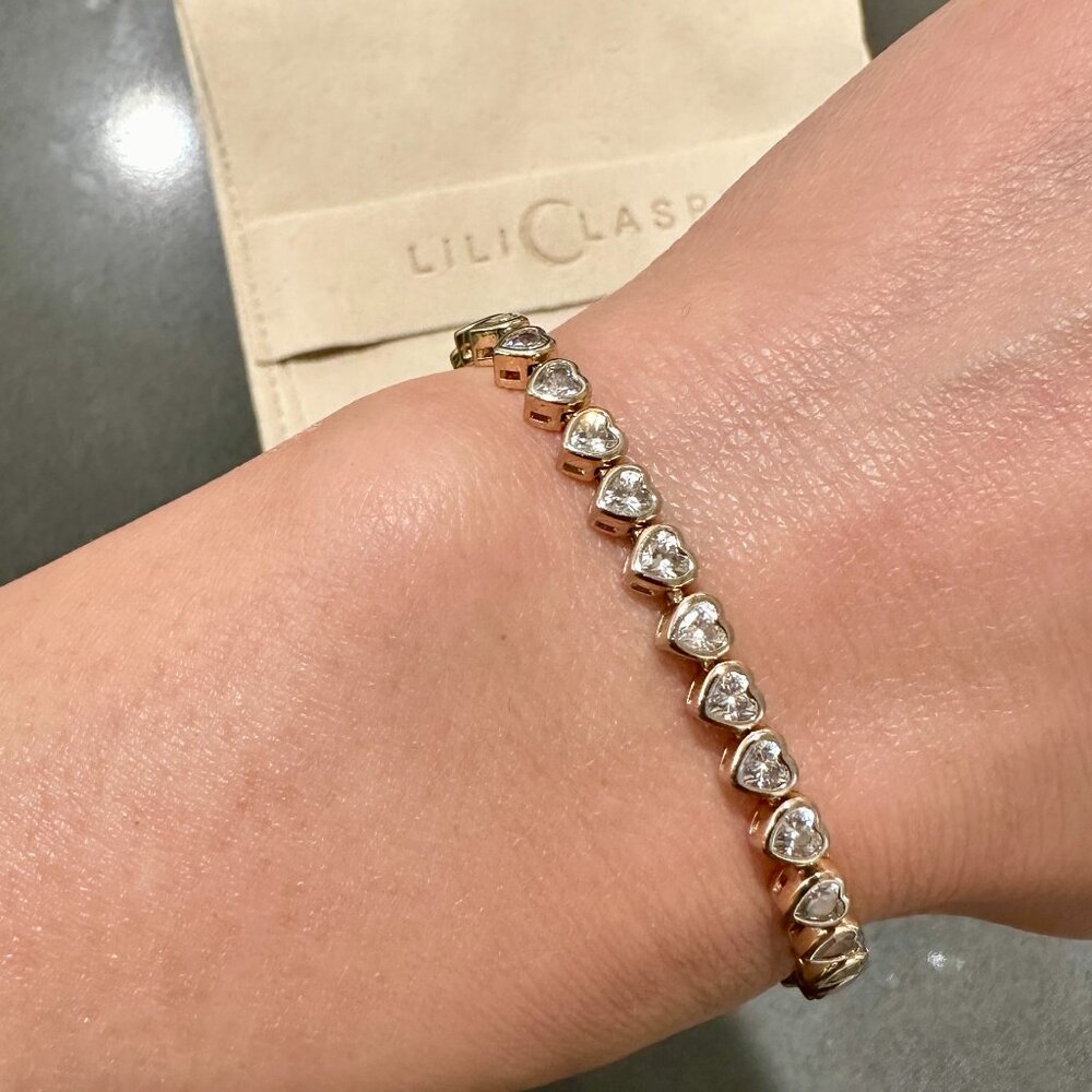 143 TENNIS BRACELET by Lili Claspe